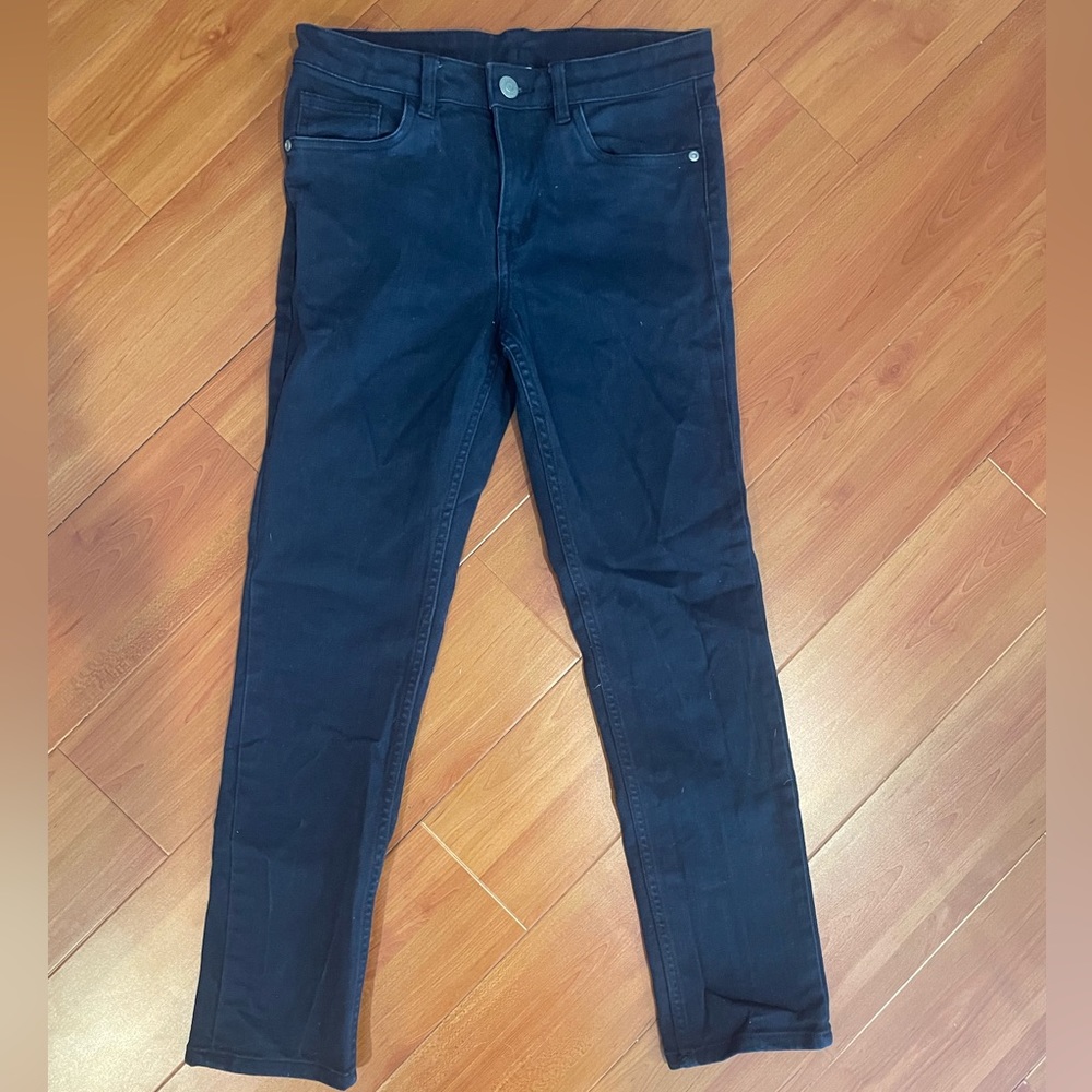 H&M boys jeans, standard fit, Navy Blue, Size 12 but Runs Small